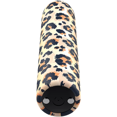 Мощная вибропуля Custom Bullets - Leopard