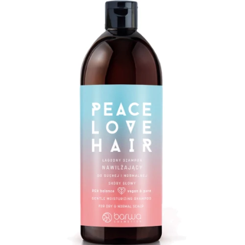 Barwa Peace Love Hair Moisturizing Shampoo Шампунь увлажняющий для сухой и нормальной кожи головы 480 ml