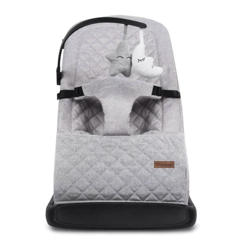 Кресло-качалка Kidwell LARO Full Grey/Black (Hnrt_4844): Конструкция опоры без колесиков