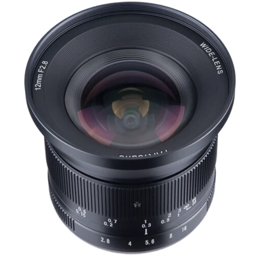 Объектив для фотоаппарата 7Artisans 12mm F2.8 M43 mark II Panasonic Olympus (A604B-II): Диафрагма при мин./макс. фокусном расстоянии f/2.8-16