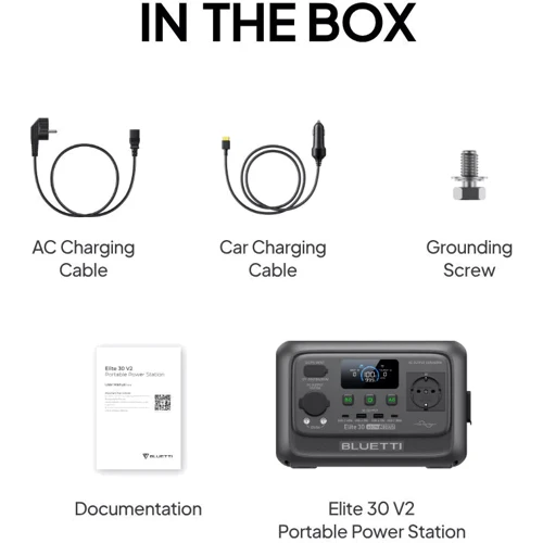 Зарядная станция Bluetti Elite 30 V2 600W 288Wh EU