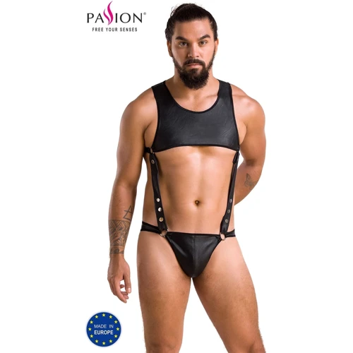 Соблазнительный боди Passion 056 BODY ADAM black XXL/XXXL