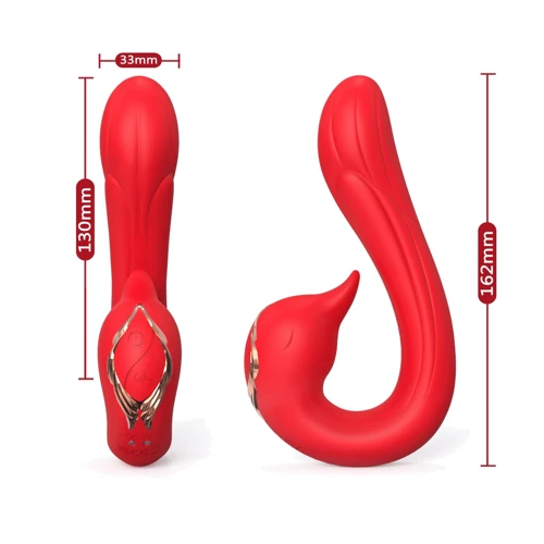 Вибратор BOSS Swan Red
