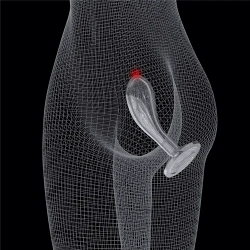 Стимулятор простаты LoveToy 6.0'' Flawless Clear Prostate Plug