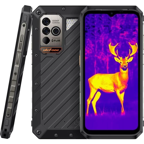 Смартфон Ulefone Power Armor 18T Ultra 12/512GB Black: Процессор Mediatek Dimensity 7050 (6 nm) Octa-core (2x2.6 GHz Cortex-A78 & 6x2.0 GHz Cortex-A55)