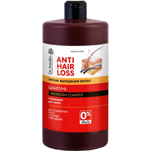 Dr. Sante Anti Hair Loss Shampoo Шампунь для ослабленных и склонных к выпадению волос 1000 ml