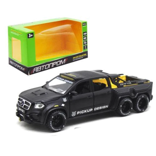 Машина АВТОПРОМ Mercedes, чёрная (7584)