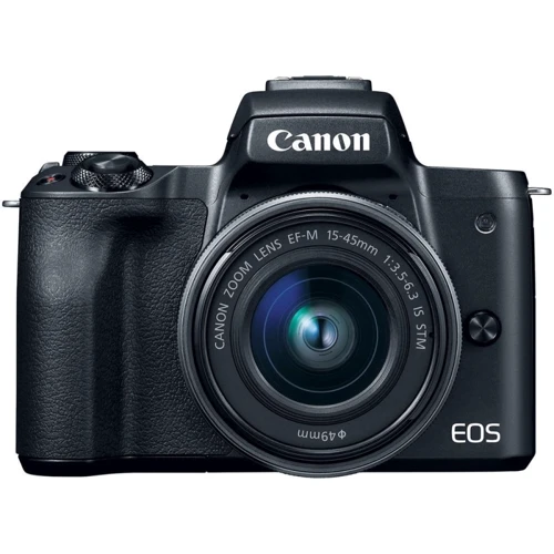 Canon EOS M50 kit (15-45mm) IS STM Black (2680C060): Сменный объектив EF-M (объективы EF и EF-S, совместимы помощью адаптера для крепления EF-EOS M)