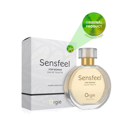 Женская туалетная вода Orgie SENSFEEL + афродизиак, 50 мл эффективная феромон-технология