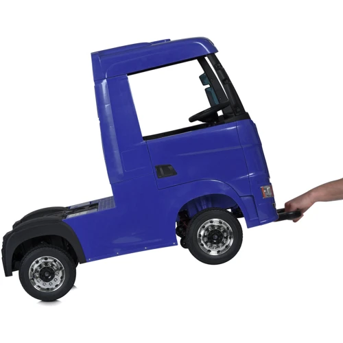 Дитячий електромобіль Bambi Racer Вантажівка синя (M 6062EBLR-4)