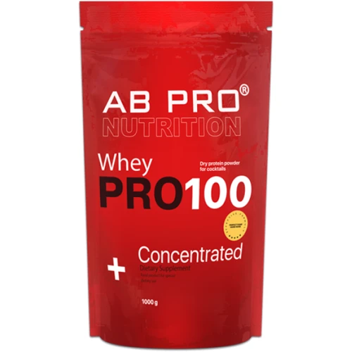 Протеин AB PRO PRO 100 Whey Concentrated 1000 g /27 servings/ Strawberry