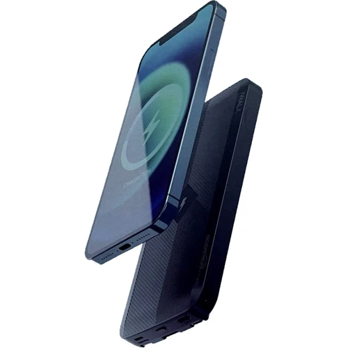 Зовнішній акумулятор iWALK Power Bank Scorpion Air 10000mAh Світильник/USB-C з MagSafe Wireless Charger Black (UBA10000M): Кількість USB 3