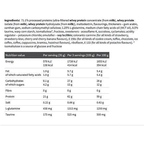 Протеин Olimp Pro Whey Shake 2270 g /64 servings/ Strawberry: Вид Сывороточные
