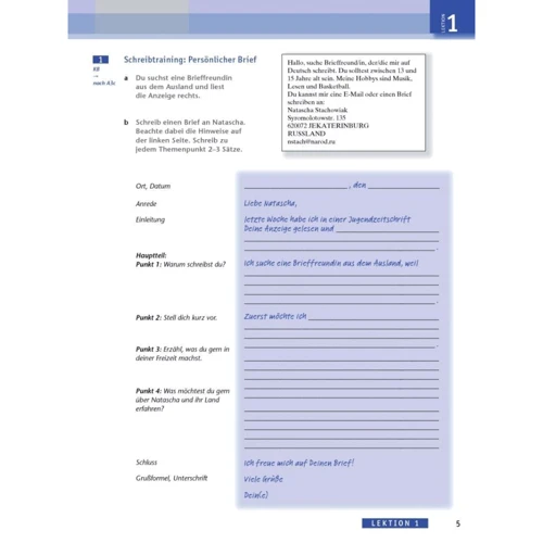 AusBlick 1: Arbeitsbuch mit Audio-CD: ISBN 9783190118601, 978-3-19-011860-1