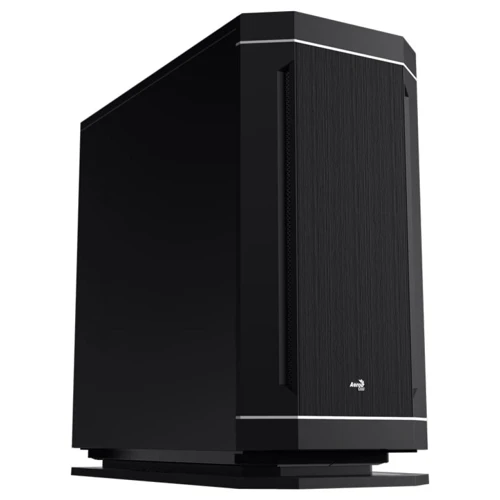 Корпус AEROCOOL DS 230 (Black): Матеріал передній панелі сталь