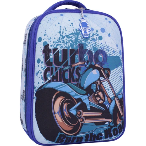 Рюкзак Bagland Turtle 17 л. синий 551 (0013466)
