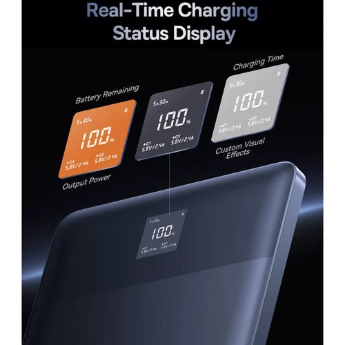 Внешний аккумулятор Baseus Power Bank 12000mAh Blade2 Intelligent Edition 65W Mariana Blue (P10063801323-00)