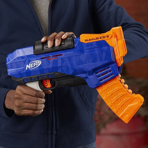 Бластер Hasbro NERF Еліт Руккус ELITE RUKKUS ICS-8 (E2654): Матеріал пластик