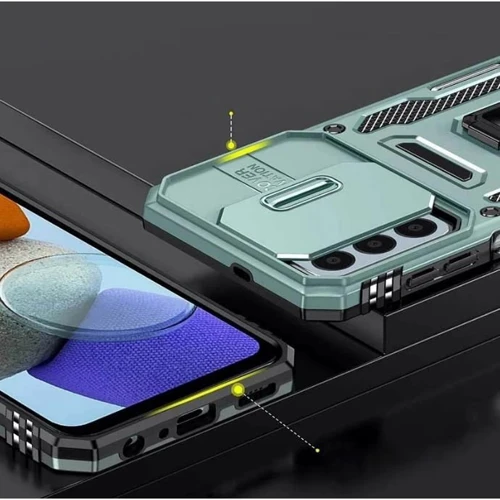 Чохол для телефона Mobile Case Camshield Army Ring Light Green для Samsung A266 Galaxy A26 5G: Тип накладка на заднюю часть