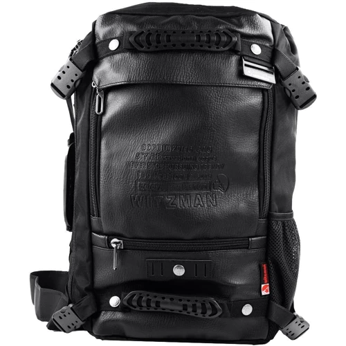 Мужской рюкзак Witz Man черный VT-20205-black): Тип ручки Со съемным ремнем, Плечевой ремень, Короткая ручка