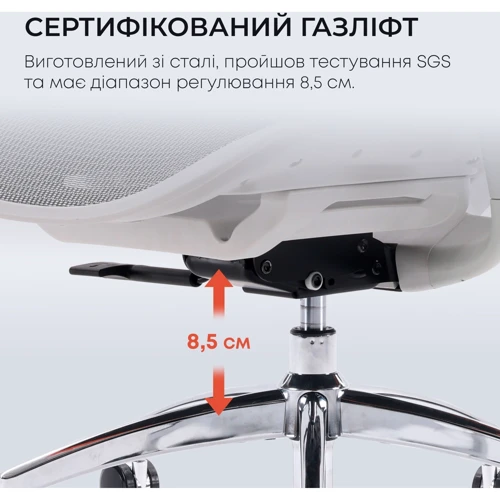 Офисное кресло Sihoo DORO C300L Mesh White (DORO-C300L-A3-102)