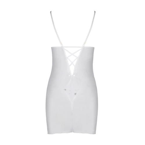 Эротический комплект Passion LOVELIA CHEMISE white XXL/XXXL
