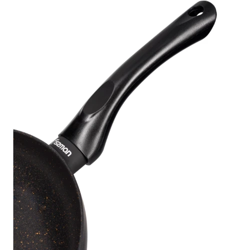 Сковорода Fissman FORDE 26x4.8 см (14433): Антипригарное покрытие Мраморное