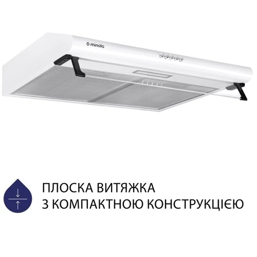 Вытяжка Minola HPL 615 WH фото 10