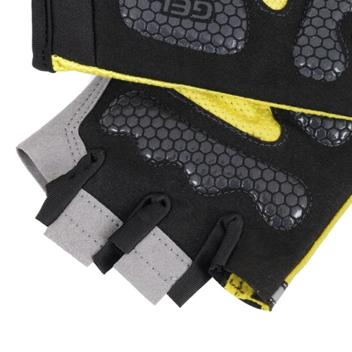 Велорукавичка Majestic Sport без пальців M-CG-GB-XL (XL) Black/Yellow: Розмір XL