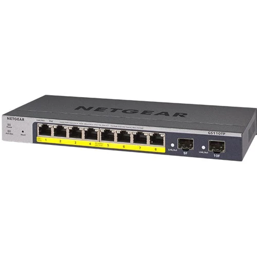 Мережевий комутатор Netgear GS110TPv3 (GS110TP-300EUS)
