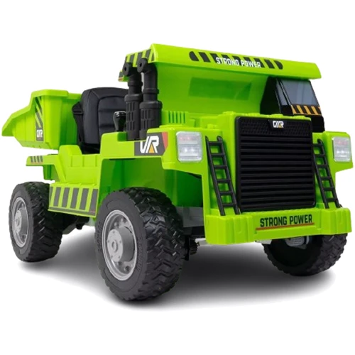 Дитячий електромобіль Вантажівка Bambi Racer, зелена (JS3198EBLR-5)