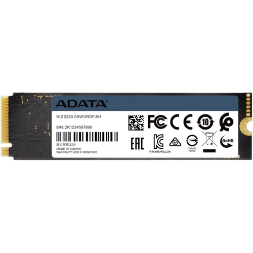 ADATA Swordfish 250 GB (ASWORDFISH-250G-C): Интерфейс подключения M.2 (PCI-E 3.0)