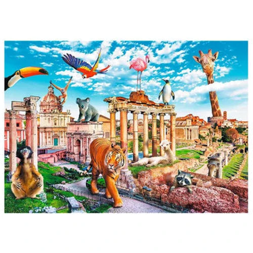 Пазл Trefl Funny Cities Дикий Рим 1000 элементов: Производитель Trefl