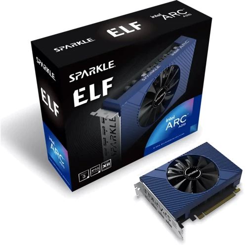 Відеокарта SPARKLE Arc A310 ELF 4GB GDDR6 (SA310E-4G): Обсяг пам'яті, Гб 4