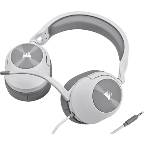 Наушники Corsair HS55 Surround Headset White (CA-9011266-EU): Тип конструкции полноразмерные