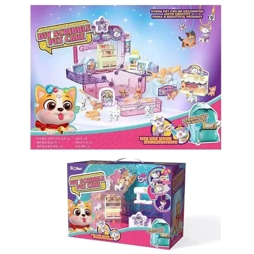 Набір 2 в 1 Similan Собачки DIY Scribble Pet Care (QL002)