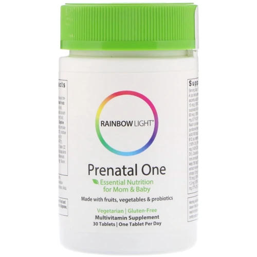 Rainbow Light Just Once Prenatal One Food-Based Multivitamin 30 Tabs Витамины для беременных