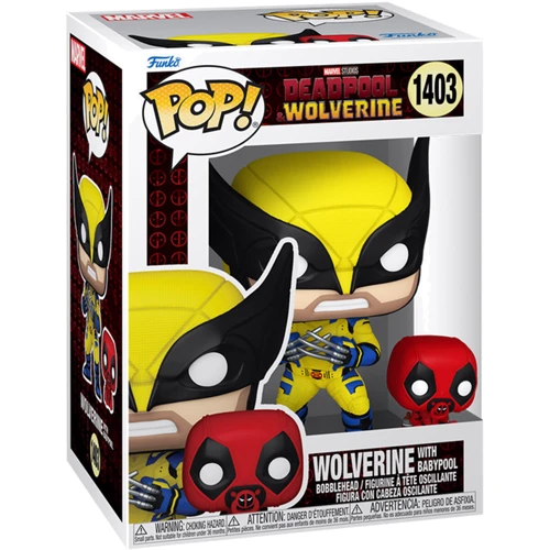 Набор игровых фигурок Funko POP! серии Дэдпул 3 - Росомаха с Бэбипулом (82382): Тип Набор игровых фигурок