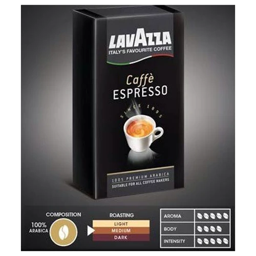 Кофе Lavazza Caffe Espresso, зерновой (250 гр) (WT00698): Страна производитель Италия