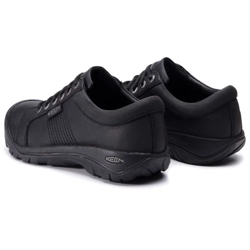 Полуботинки KEEN Austin M 1002990 46 черные натуральная кожа демисезон фото 1