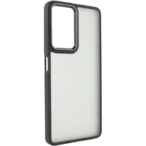 Чехол для телефонов Epik TPU+PC Lyon Frosted Case Black for Oppo A57s / A77s