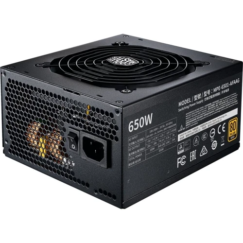 Блок живлення Cooler Master MWE Gold 650W V2 FM (MPE-6501-AFAAG-EU): Форм-фактор ATX, EPS