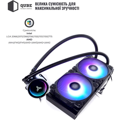 Кулер QUBE QB-OLWC240C