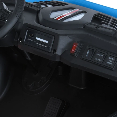 Дитячий електромобіль Bambi Баггі синій (M 6205EBLR-4(24V))