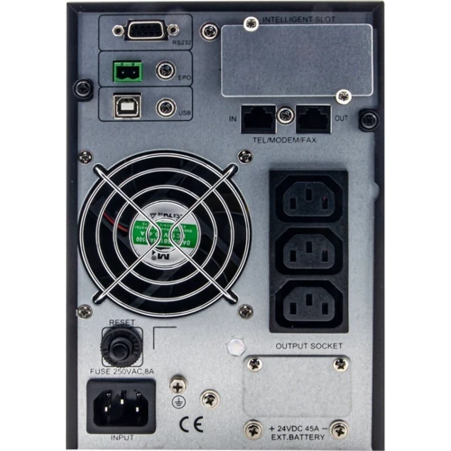 LogicPower Smart-UPS -1000 PRO with battery (6781): Назначение Для серверов, Для компьютера, Для видеонаблюдения