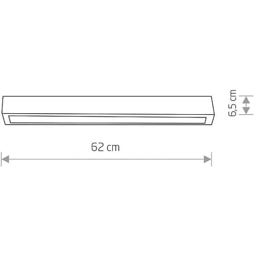 Светильник Nowodvorski 7552 Straight ceiling led T8LED