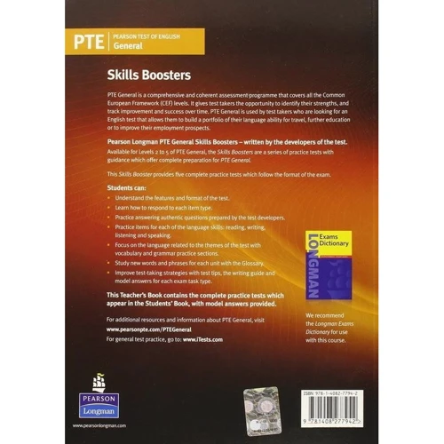 Pearson Test of English General Skills Booster 3 Teacher's Book and CD Pack: Производитель Pearson Education
