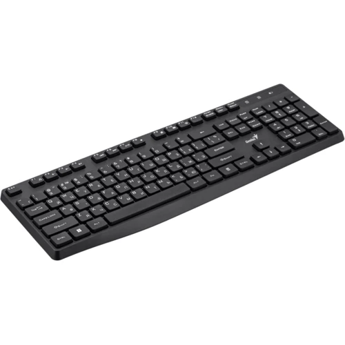 Клавіатура Genius KB-7200 EN/UKR Black (31320002406): Кількість клавіш 104