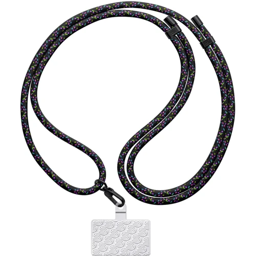 Ремешок для смартфона ArmorStandart Rope Black Royalty with Clear holder (ARM76093)