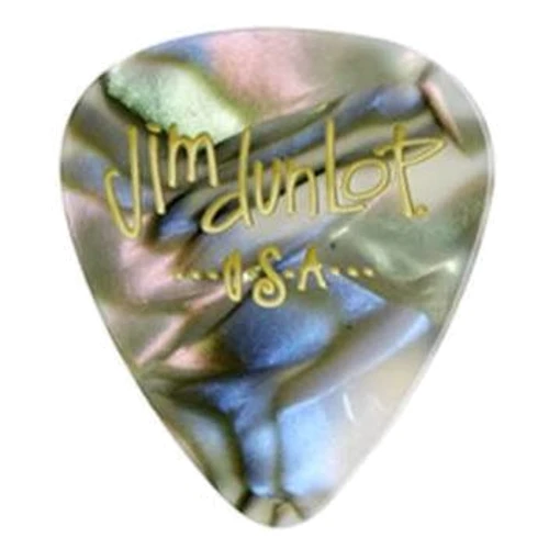 Медіатор Набор медиаторов DUNLOP 483P14MD GENUINE CELLULOID ABALONE PEARLOID MEDIUM